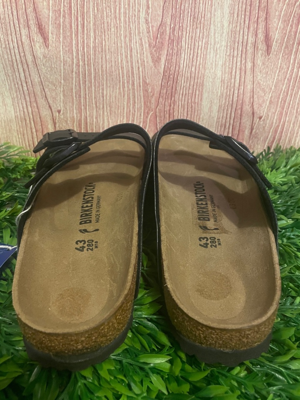 New Birkenstock Arizona BS Black Sandals - Picture 3 of 6